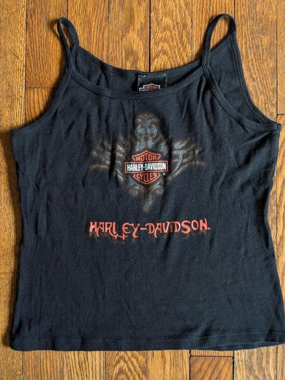 Vintage Y2k Harley Davidson Cancun Mexico Tank Top